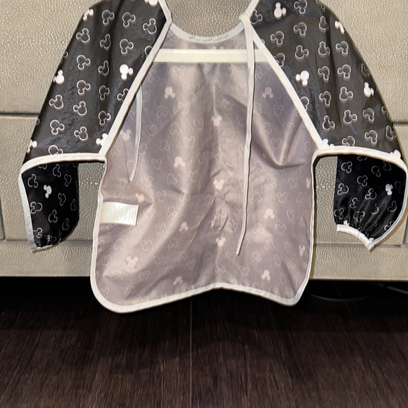 DISNEY MICKEY MOUSE BABY INFANT TODDLER WEARABLE BIB / SMOCK FOR SCHOOL - Picture 5 of 6
